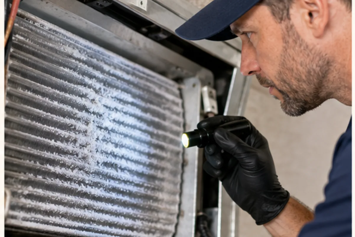 Frozen AC Coil Repair service decision in Jacksonville, Florida